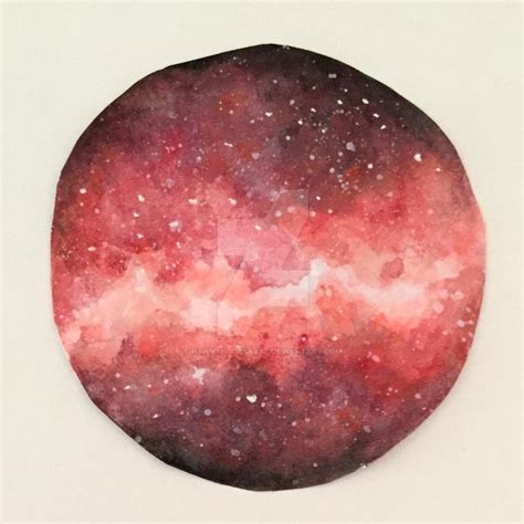 Red Galaxy by Hannahdoesartt on DeviantArt