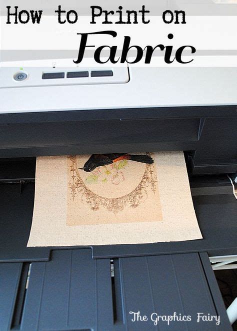 How to Print on Fabric - Freezer Paper Method | Printing on fabric, Freezer paper, Quilt labels