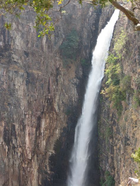 Kalambo falls en Zambia, Africa