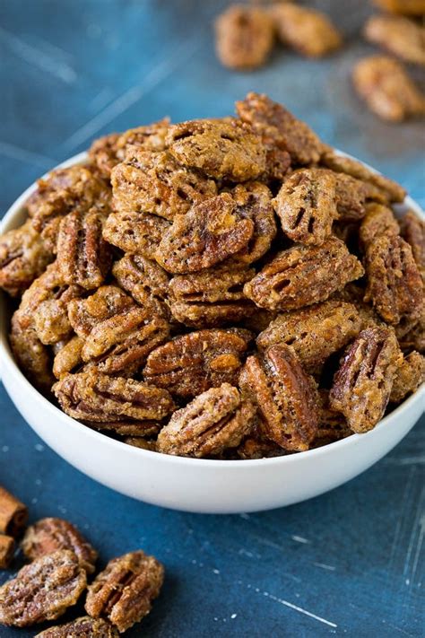 Candied Pecans - Dinner at the Zoo