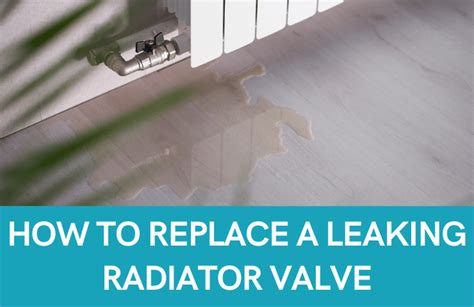 How To Replace A Leaking Radiator Valve | Fit A New Valve