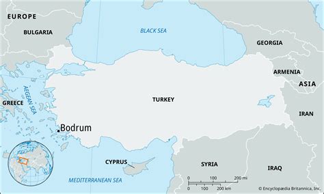 Bodrum | Turkey, Map, & History | Britannica