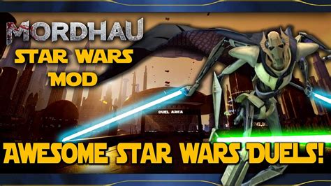 STAR WARS duelling has NEVER felt better - Star Wars Mordhau Mod - YouTube