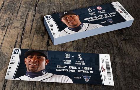 Detroit Tigers - 2015 Season Tickets on Behance | Detroit tigers, Season ticket, Detroit