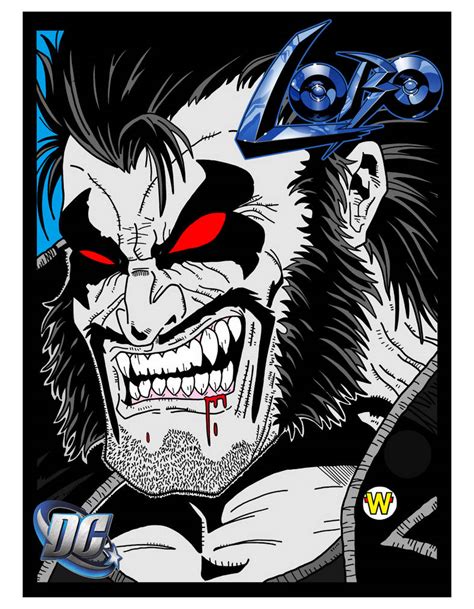 Dc Comics Lobo by donandron on DeviantArt