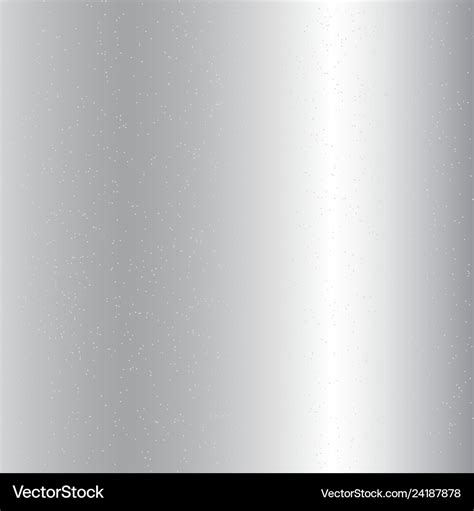 Silver gradient metallic background and gray Vector Image