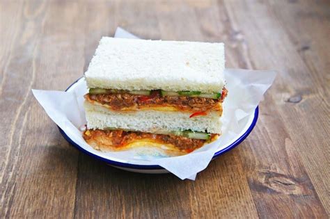 Malaysian Style Sardine Sandwich | Food, Sardine recipes, Recipes