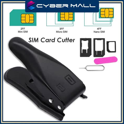 Dual 2 in 1 Nano Micro SIM Card Cutter Mobile Phone Card Adapter ...