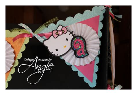 SCRAPPIN MEMORIES: hello kitty birthday banner