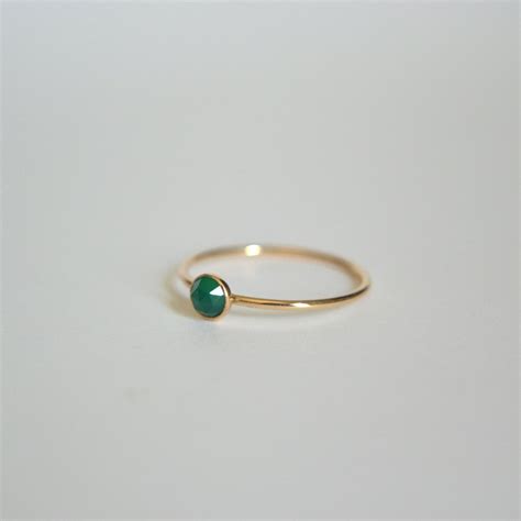 Gold Green Onyx Ring Green Onyx Ring Gold Gold Filled Green - Etsy