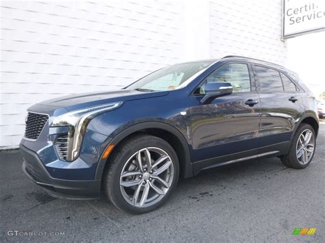 Twilight Blue Metallic 2019 Cadillac XT4 Sport AWD Exterior Photo ...