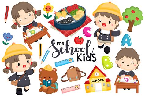 November Preschool Clipart