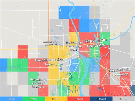 Yuba City Neighborhood Map