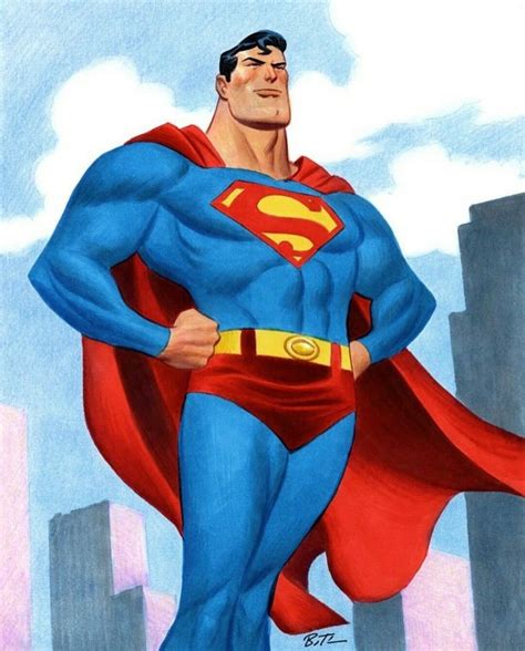 Superman Art by Bruce Timm