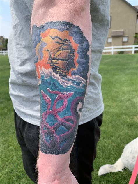 My kraken tattoo with Sea of Thieves vibes | Scrolller