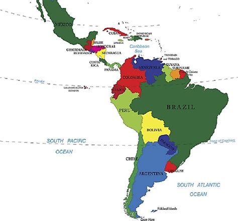 Countries That Make Up Latin America - WorldAtlas.com