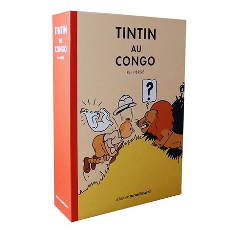 Lithographs Box Moulinsart Tintin in Congo colorized 23548 (2019) - BD ...