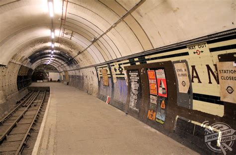 Inside London's Forgotten Ghost Stations | Media Drum World