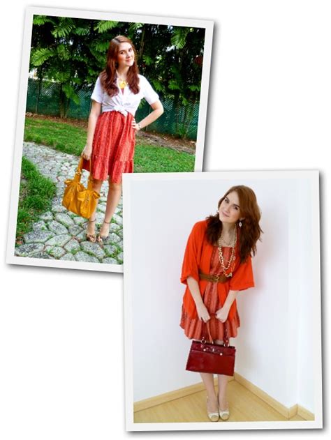 The Joy of Fashion: Red & Orange