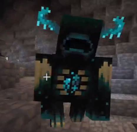 The new terrifying Hostile Mob in Minecraft , Warden!!!!! Came in the Minecraft Caves & Cliffs ...