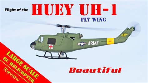 The Fly Wing Huey UH-1 RC Helicopter is a Dream Come True! Review - YouTube