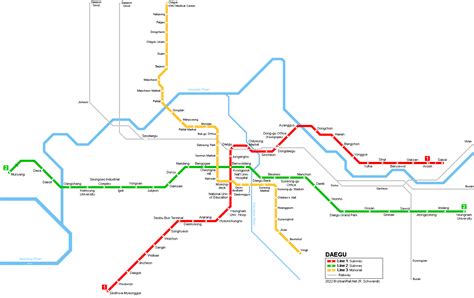 UrbanRail.Net > Asia > Korea > Daegu Subway (Taegu - South Korea)