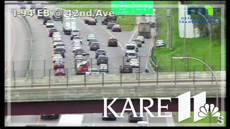 WATCH LIVE: Traffic cameras show crash on I-94E and Dowling Avenue ...