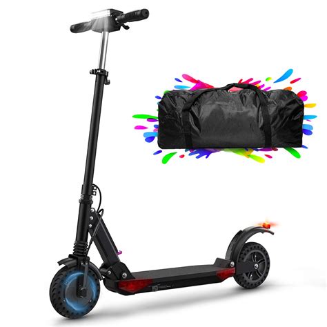 Buy Electric Scooters Adults 30km Long Range 350W Motor 8'' Honeycomb Explosion-Proof Tire E ...