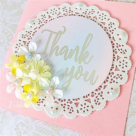 beautiful handmade thank you card design craft handmade Design 2019 - Make Wedding Invitations