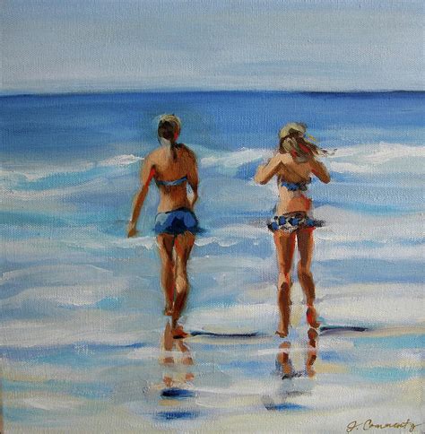 Sea Sirens Painting by Janis Commentz - Fine Art America