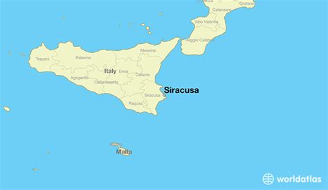 Where is Siracusa, Italy? / Siracusa, Sicily Map - WorldAtlas.com