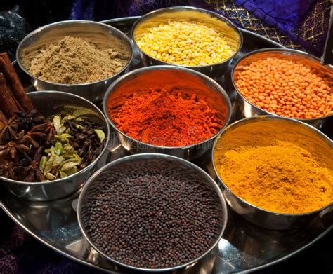 Colorful Indian Spices stock image. Image of indian, food - 24398417