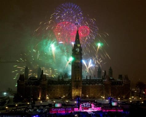 Fireworks, performances across the country to mark start of Canada's ...