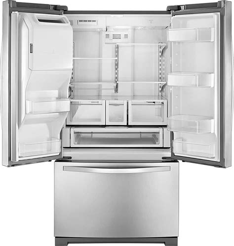 Customer Reviews: Whirlpool 25 Cu. Ft. French Door Refrigerator with Thru-the-Door Ice and Water ...