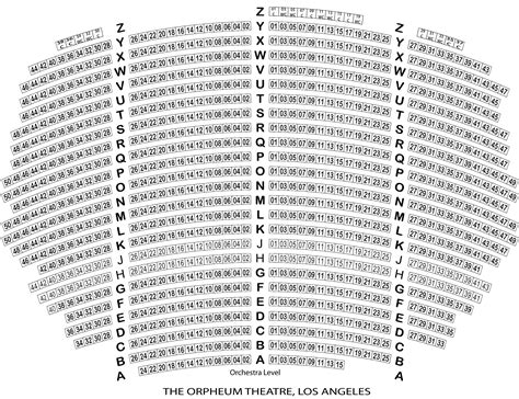 Pics Review Orpheum Theatre Seating Plan And Description. Feels free to ...