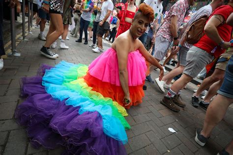 Cowboy hats, glitter and rainbows galore: Manchester Pride’s most ...