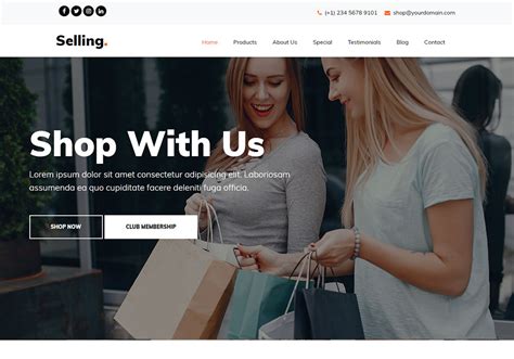 27 Best Free eCommerce Website Templates 2020 - Colorlib