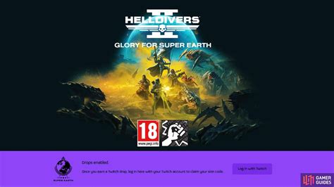 How to get all Helldivers 2 Twitch Drops - Basics - Getting Started | Helldivers 2 | Gamer Guides®