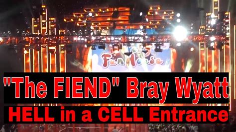 The Fiend Bray Wyatt Entrance LIVE Stadium REACTION!! HELL IN A CELL 2019 - YouTube