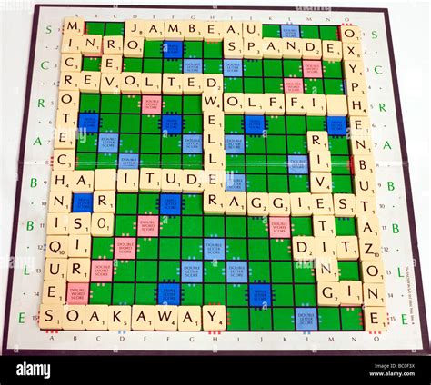 Scrabble board hi-res stock photography and images - Alamy