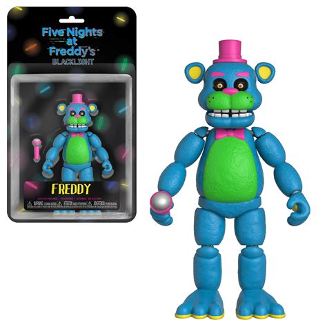 Five Nights at Freddy's 5 inch Action Figure - Blacklight Freddy | GameStop