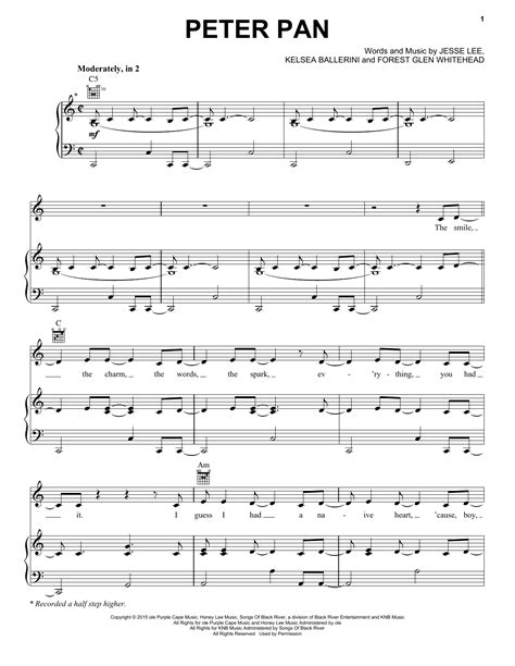 Peter Pan | Sheet Music Direct