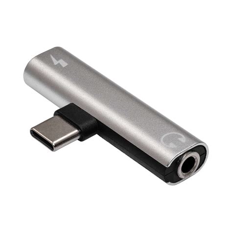 Adapter AK-AD-71 USB type C / USB type C / Jack 3.5mm DAC