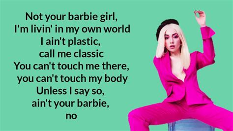 Ava Max - Not Your Barbie Girl [lyrics ] - YouTube