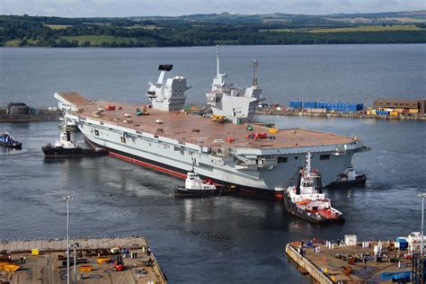 VIDEO: HMS Queen Elizabeth Floats Out