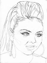 Jesy Little Mix Coloring Pages Sketch Page sketch template