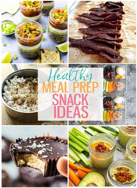 18 Meal Prep Healthy Snacks for Work - The Girl on Bloor