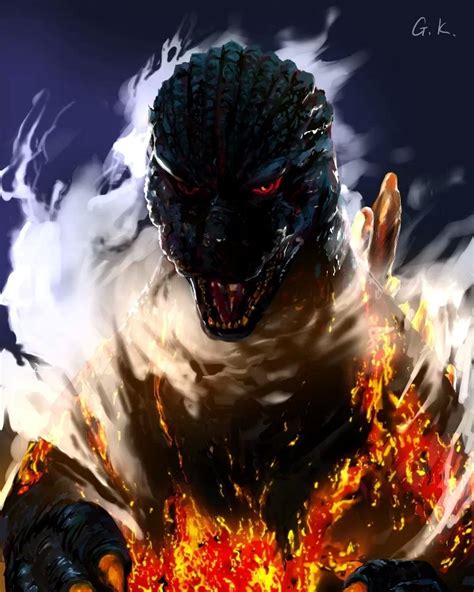 Godzilla Painting - Godzilla Fan Art (34588155) - Fanpop