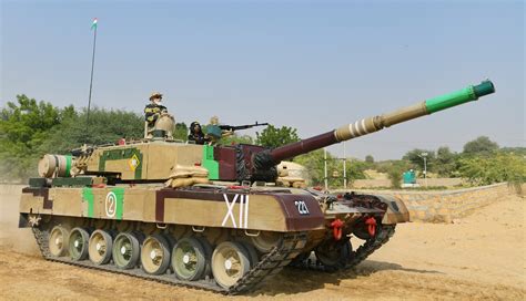 File:The Prime Minister, Shri Narendra Modi rides in Army tank at Longewala in Jaisalmer ...