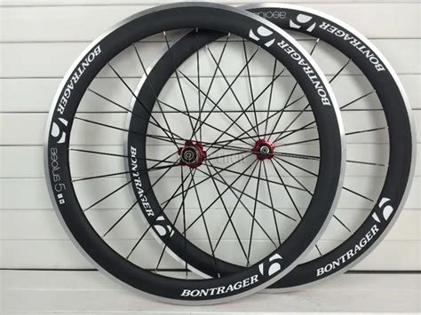 bontrager wheels 50mm matte with alloy brake surface full carbon fiber ...